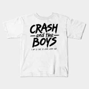 Crash and the Boys (Light Color Shirts) Kids T-Shirt